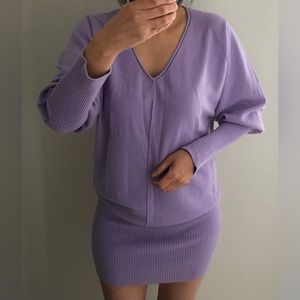 💯 cashmere dress with long sleeves